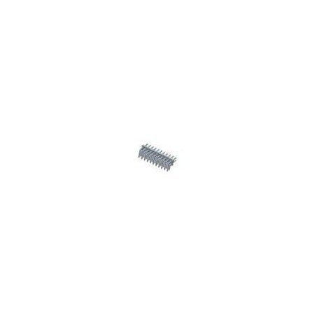 Fci Board Connector, 46 Contact(S), 2 Row(S), Male, Right Angle, 0.079 Inch Pitch, Solder Terminal,  98423-G61-23ULF